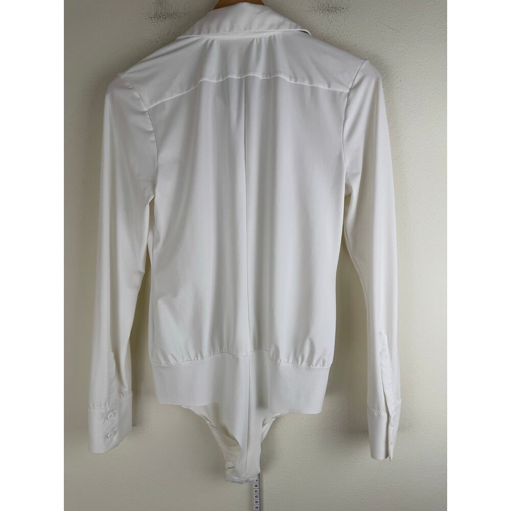 Commando White Button-Front Bodysuit - Picture 13 of 16